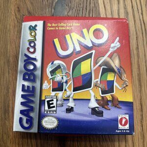 Game boy Color Rated E Uno Bestselling By Hard Video Game Used
